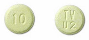 Olanzapine (orally disintegrating) 10 mg TV U2 10