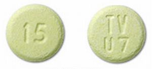 Olanzapine (orally disintegrating) 15 mg TV U7 15