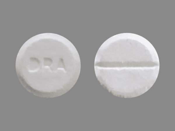 Pill DRA White Round is Dramamine For Kids (Chewable)
