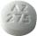 Pill AZ 275 er Allergi Multi-Symptom Relief acetaminophen 325 mg / klorfeniraminmaleat 2 mg / fenylefrinhydroklorid 5 mg