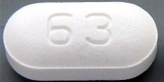 Metformin hydrochloride extended release 500 mg Z 63