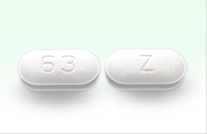 Metformin hydrochloride extended release 500 mg Z 63