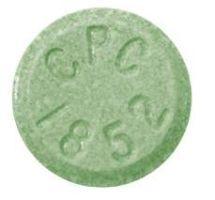 Pill CPC 1852  Round is Calcium Carbonate (Chewable)