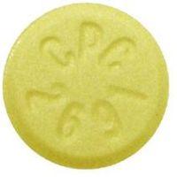 Pill CPC 2691 Yellow Round is Meclizine Hydrochloride