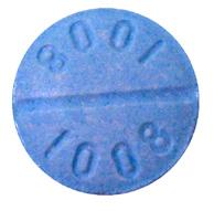 Pill 1008 1008 Blue Round is Diphenhydramine Hydrochloride