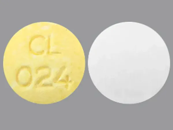 Aspirin, Carisoprodol and Codeine 325 mg / 200 mg / 16 mg (CL 024)