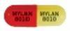 Pill MYLAN 8010 MYLAN 8010 Red & Yellow Capsule-shape is Atomoxetine Hydrochloride