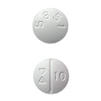 Escitalopram oxalate 10 mg 5851 Logo 10