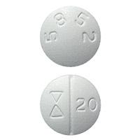 Escitalopram oxalate 20 mg 5852 Logo 20