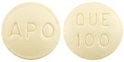 Quetiapine fumarate 100 mg APO QUE 100