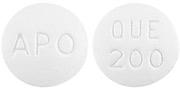 Quetiapine fumarate 200 mg APO QUE 200