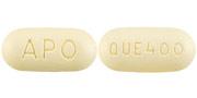 Quetiapine fumarate 400 mg APO QUE 400