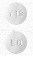Quetiapine fumarate 200 mg LU Y18
