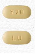 Quetiapine fumarate 400 mg LU Y20