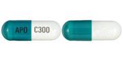 Carbamazepine extended-release 300 mg APO C300