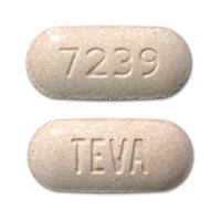 Hydrochlorothiazide and irbesartan 12.5 mg / 300 mg TEVA 7239