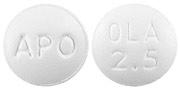 Olanzapine 2.5 mg APO OLA 2.5