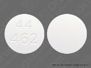 Pill 44 462 White Round is Sinus & Allergy