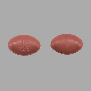 Carbidopa, entacapone and levodopa 31.25 mg / 200 mg / 125 mg T1 125