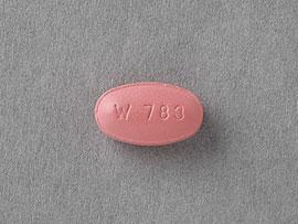 Carbidopa, entacapone and levodopa 18.75 mg / 200 mg / 75 mg W 783