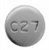 Pill M C27 White Round is Clopidogrel Bisulfate