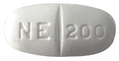 Pill M NE 200 White Oval is Nevirapine
