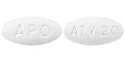 Atorvastatin calcium 20 mg APO ATV20