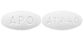 Atorvastatin calcium 40 mg APO ATV40