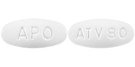 Atorvastatin calcium 80 mg APO ATV 80