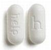 Pill help h White Elliptical/Oval is Help I Have A Headache