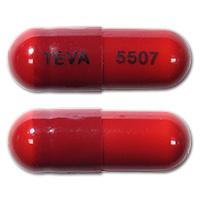 Fluoxetine hydrochloride and olanzapine 50 mg / 12 mg TEVA 5507