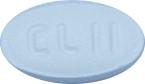 Pill CL11 White Oval is Losartan Potassium