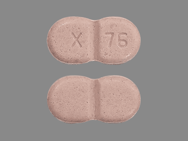 Pill X 76 Pink Rectangle is Glimepiride