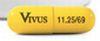 Qsymia phentermine hydrochloride 11.25 mg (base) / topiramate extended-release 69 mg VIVUS 11.25/69
