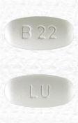 Fenofibrate 145 mg LU B 22