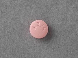 Pill W 314 Pink Round is Clopidogrel Bisulfate
