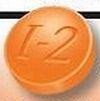 Pill I-2 Orange Round is Ibuprofen