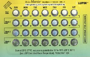Pille LU E21 ist Tri-Lo-Marzia Ethinylestradiol 0,025 mg / Norgestimat 0,18 mg