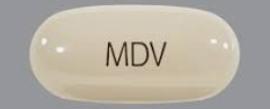 Pill MDV White Capsule/Oblong is Xtandi