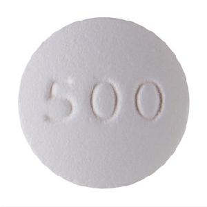 Metformin hydrochloride 500 mg IP 218 500