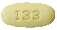 Pill M I33 Yellow Oval is Hydrochlorothiazide and Irbesartan