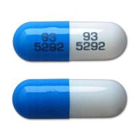 Methylphenidate hydrochloride extended-release (CD) 50 mg 93 5292 93 5292