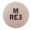 Pill M RE3 Purple Round is Ropinirole Hydrochloride Extended-Release