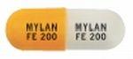 Fenofibrate (micronized) 200 mg MYLAN FE 200 MYLAN FE 200