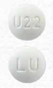 Pill LU U22 White Round is Ethinyl Estradiol and Levonorgestrel (Extended-Cycle)