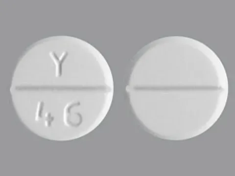 Pramipexole dihydrochloride 1.5 mg Y 46