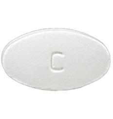 Pill C 338 White Oval is Hydrochlorothiazide and Losartan Potassium