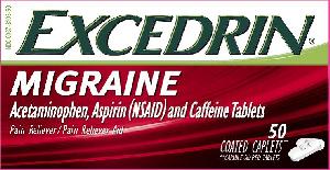 Pill Ex White Capsule/Oblong is Excedrin Migraine (Caplet)