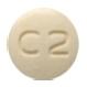 Pill M X C2 Yellow Round is Candesartan Cilexetil and Hydrochlorothiazide