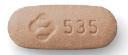 Pill Logo 535 is Juvisync simvastatin 20 mg / sitagliptin 50 mg